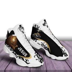 Jesus Saved My Life Lion Of Judah Basketball Shoes For Men Women - Gift For Jesus Lovers - Christian Shoes