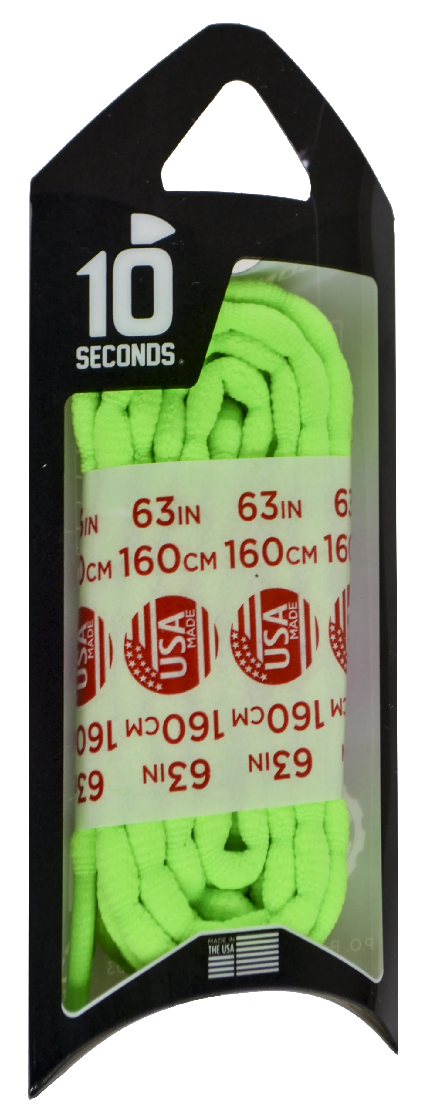 10 Seconds ® Athletic Bubble Laces | Neon Green