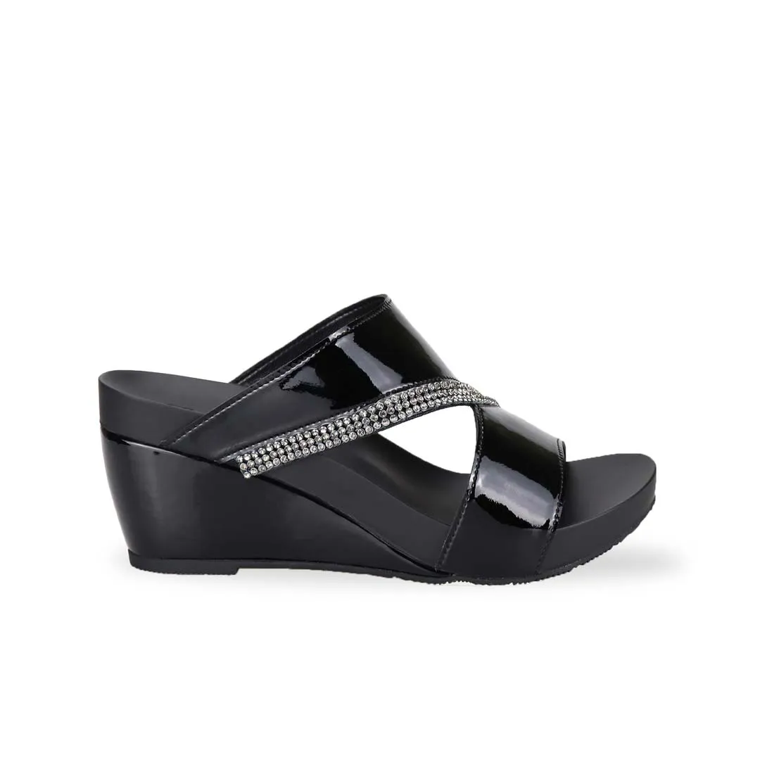 [20% off at cart] Diamond Strap Dinner Wedges