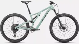 2022 Specialized Stumpjumper 29" Alloy Mountain Bike - S6, Gloss Ca White Sage / Black