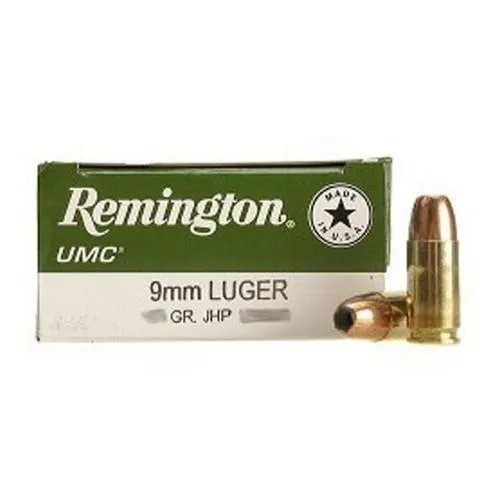 9MM UMC - Metal Case, 115 Grains, Per 50