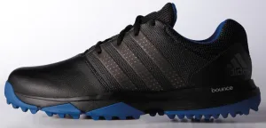 ADIDAS 360 TRAXION GOLF SHOES BLACK/SILVER/ROYAL