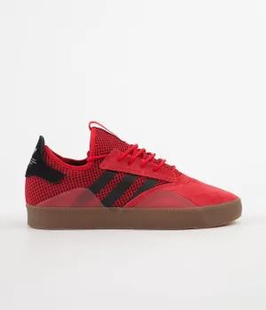 Adidas 3ST.001 Shoes - Scarlet / Core Black / Gum4