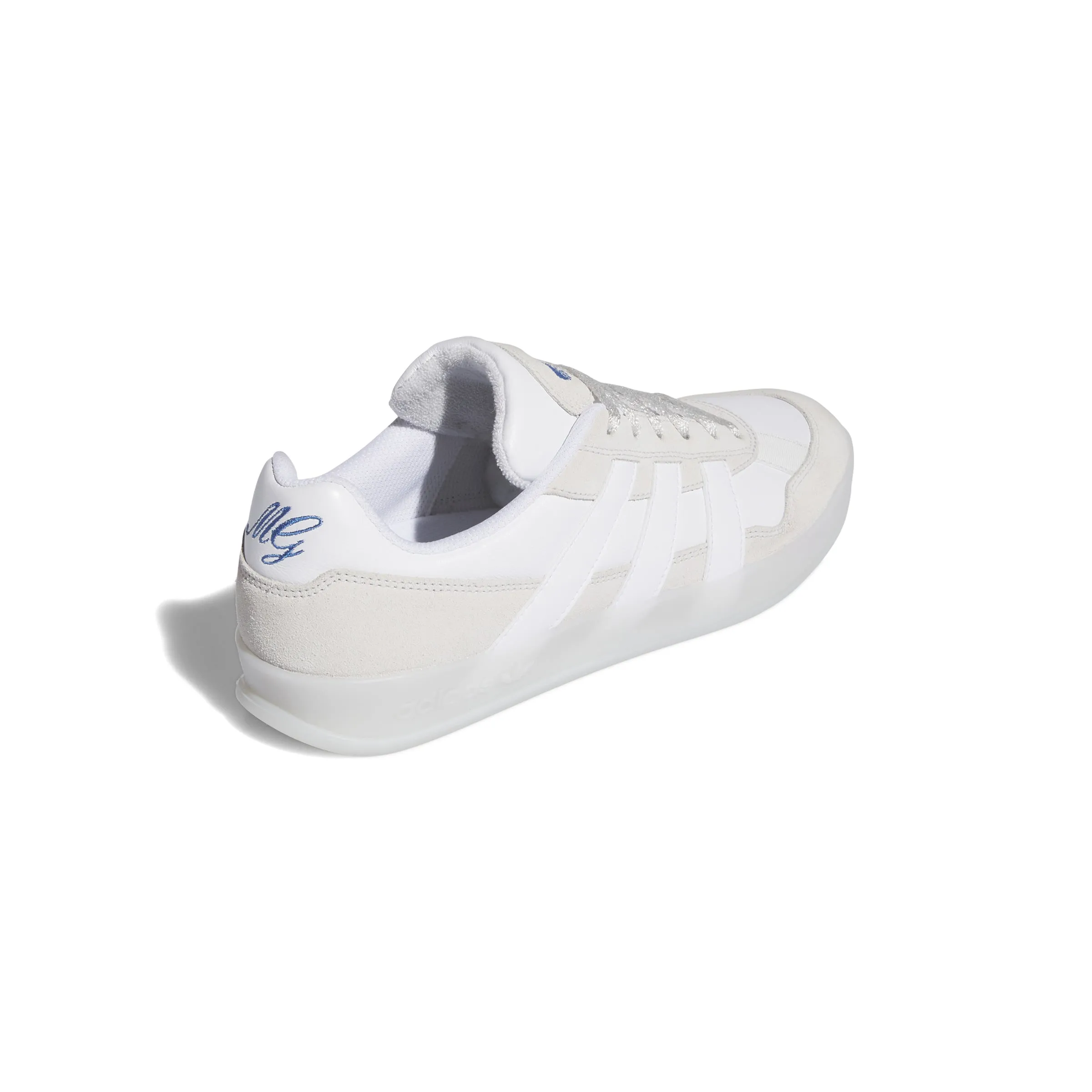 Adidas - Aloha Super Shoes in Crystal White/Cloud White/Bluebird