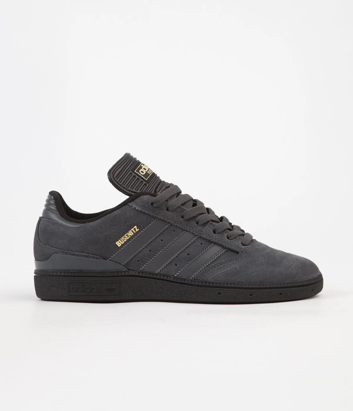 Adidas Busenitz Pro Shoes - Core Black / Solid Grey / Gold Foil