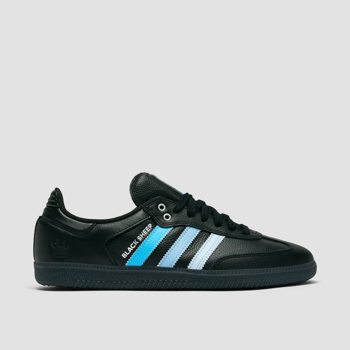 adidas CLTFC x Black Sheep Samba ADV Shoes - Core Black/Ftwr White/Ice Blue