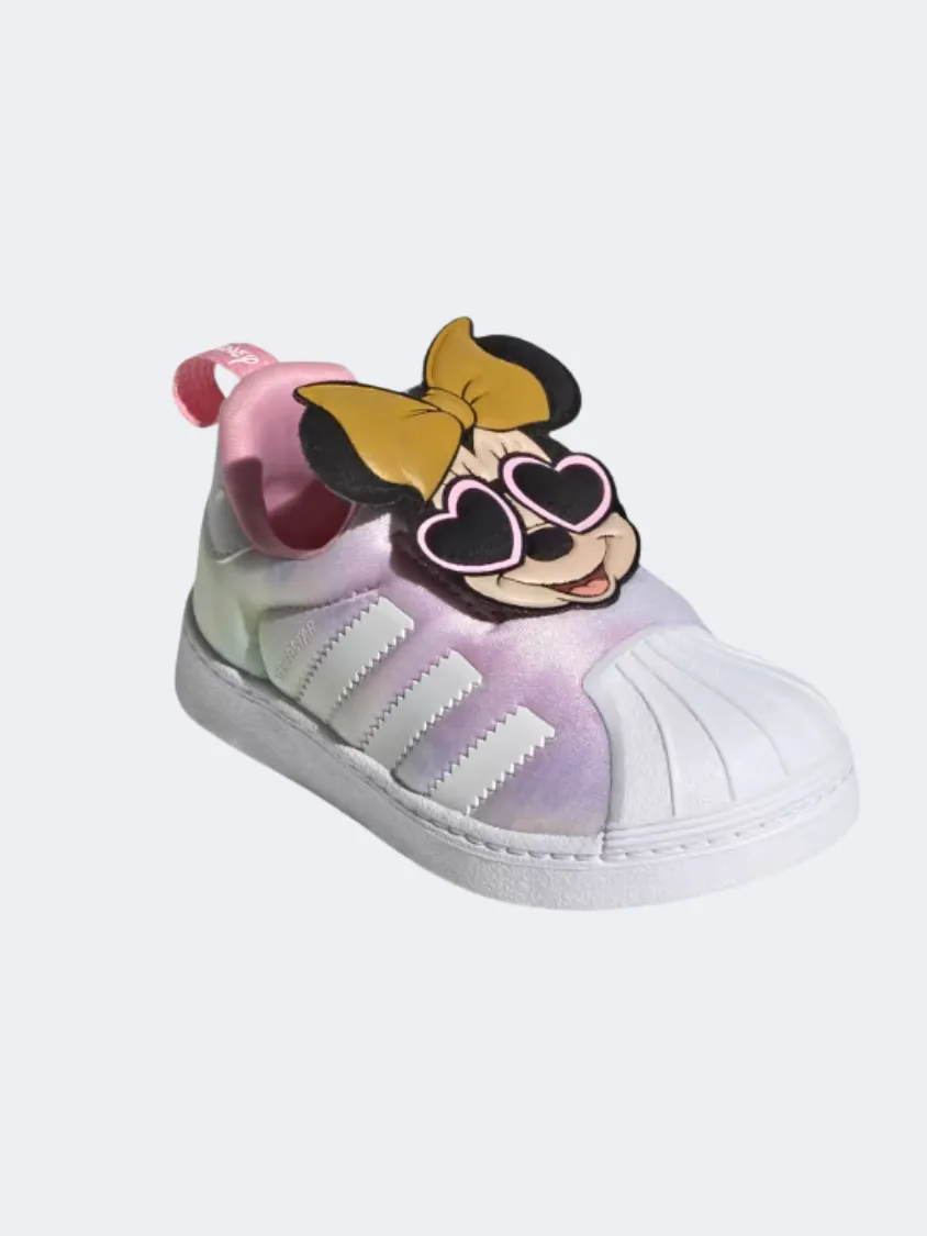 Adidas DISNEY SUPERSTAR 360 INFANT-GIRLS ORIGINAL shoes Pink/White/Black