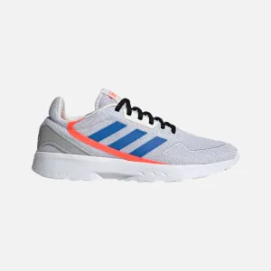 Adidas NEBULA ZED SHOES -Chalk White/Glow Blue/Solar Red