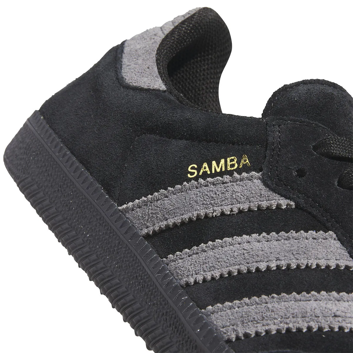 Adidas - Samba Adv Shoes Black/Grey/Gold