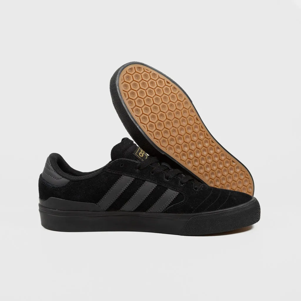 Adidas Skateboarding - Busenitz Vulc 2 Shoes - Core Black / Core Black / Gum