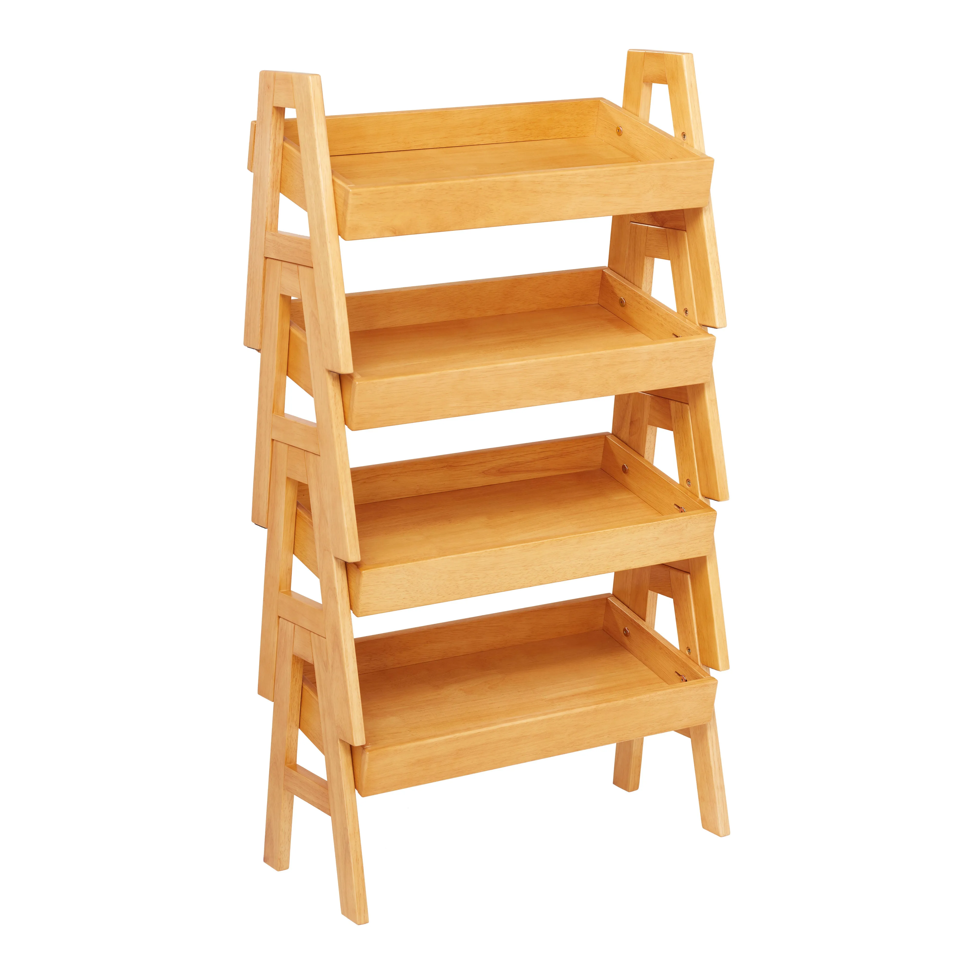 Adjustable Stacking Shelf with Full Edge