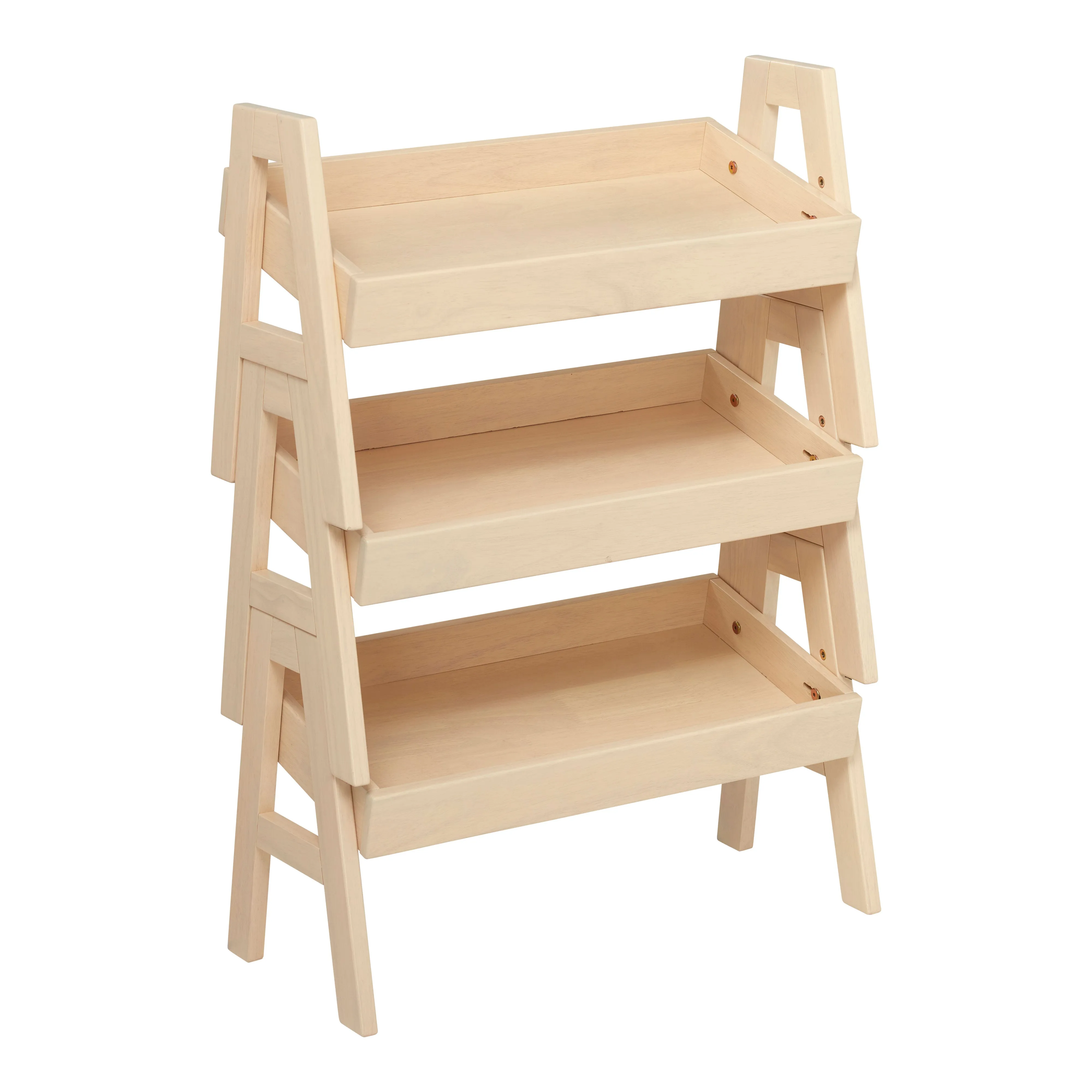 Adjustable Stacking Shelf with Full Edge