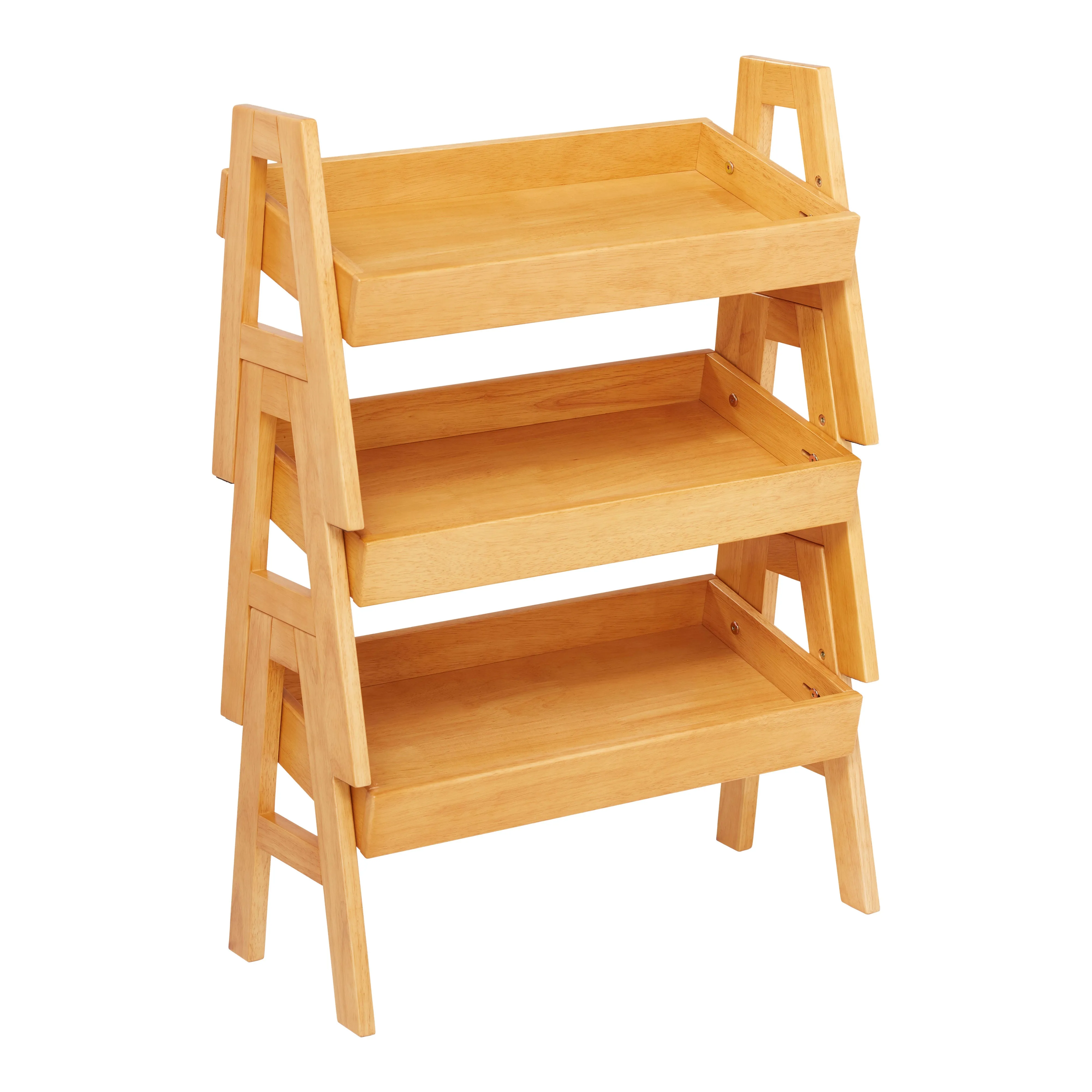 Adjustable Stacking Shelf with Full Edge