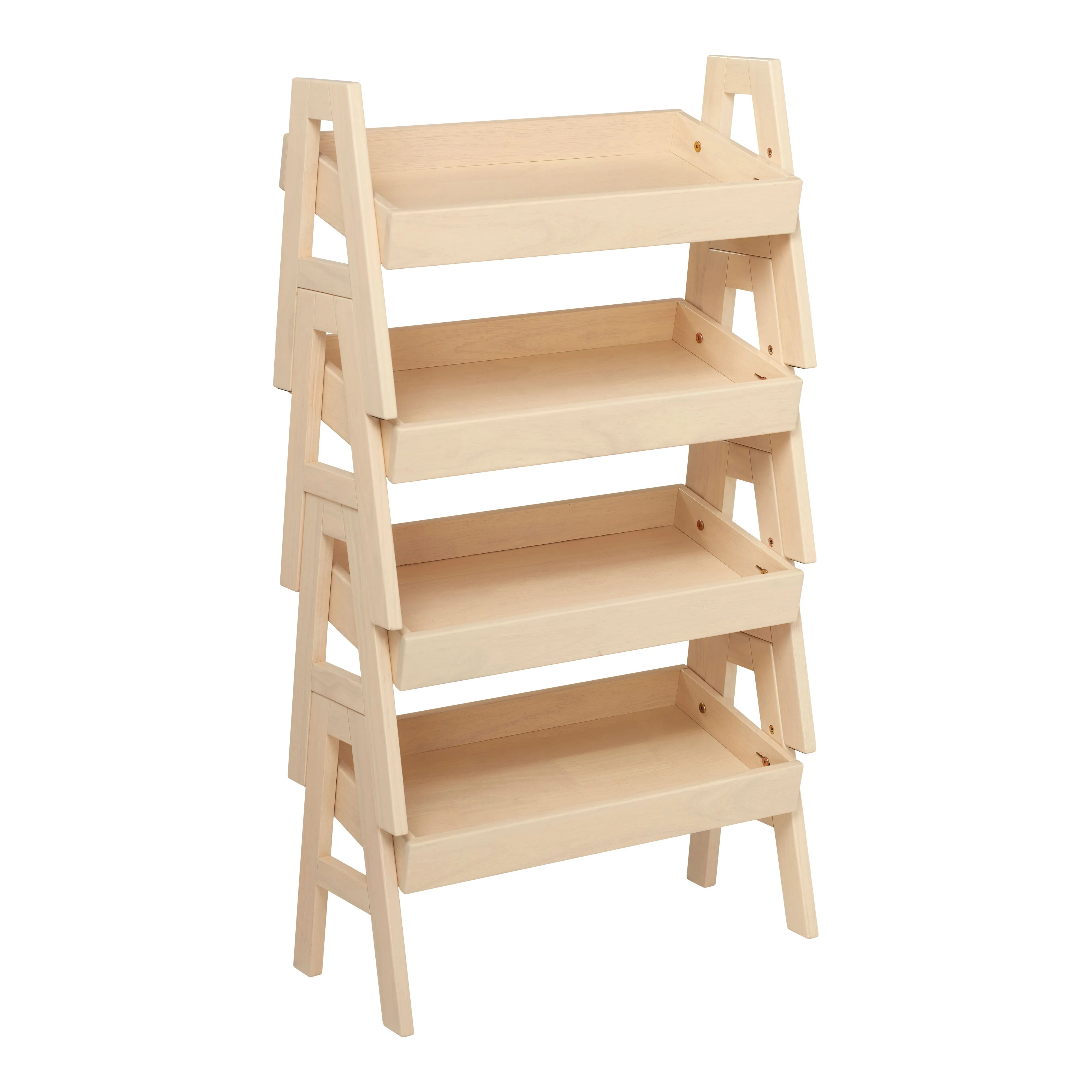 Adjustable Stacking Shelf with Full Edge