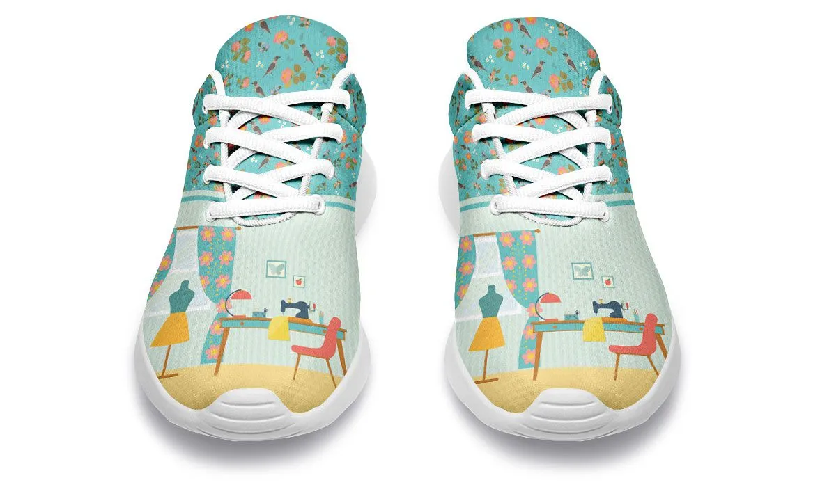 Adorable Sewing Nook Sneakers