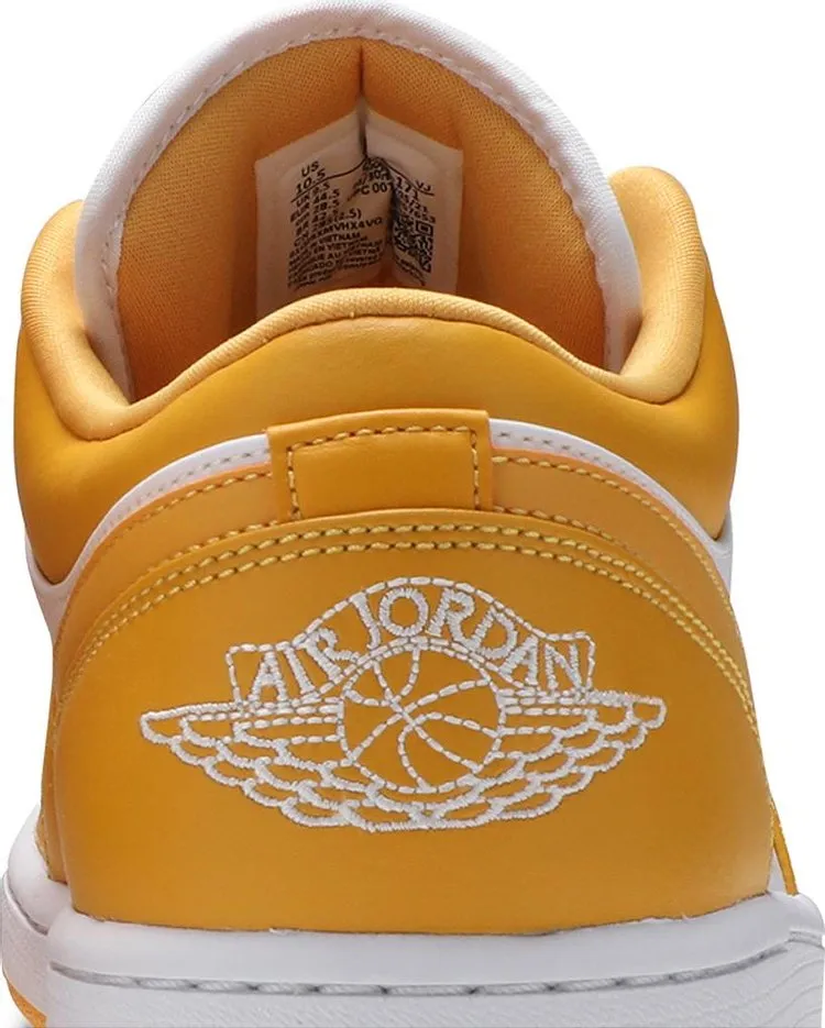 Air Jordan 1 Low Pollen Sneakers, Yellow