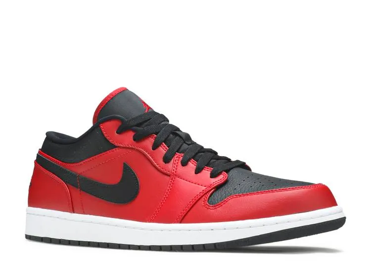 AIR JORDAN 1 LOW 'REVERSE BRED' sneakers, red