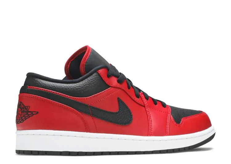 AIR JORDAN 1 LOW 'REVERSE BRED' sneakers, red