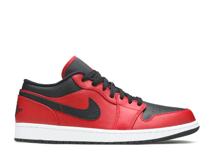 AIR JORDAN 1 LOW 'REVERSE BRED' sneakers, red