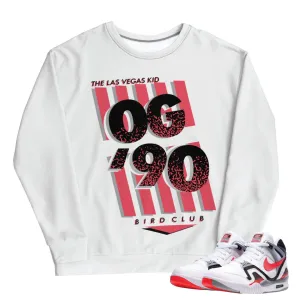 Air Tech Challenge 2 "Hot Lava" OG Sweatshirt