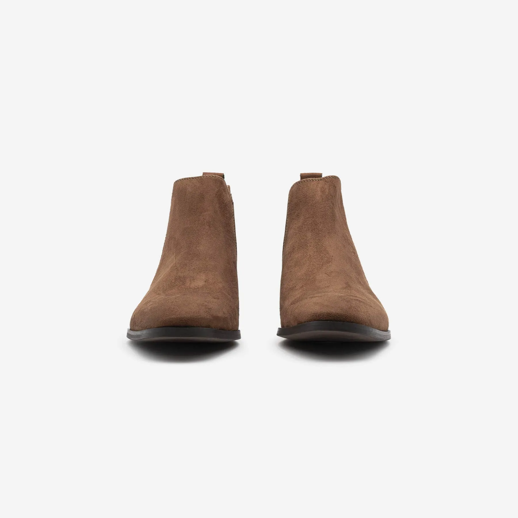 Alan Men's Vegan Ankle Boots | Brown Nubuck