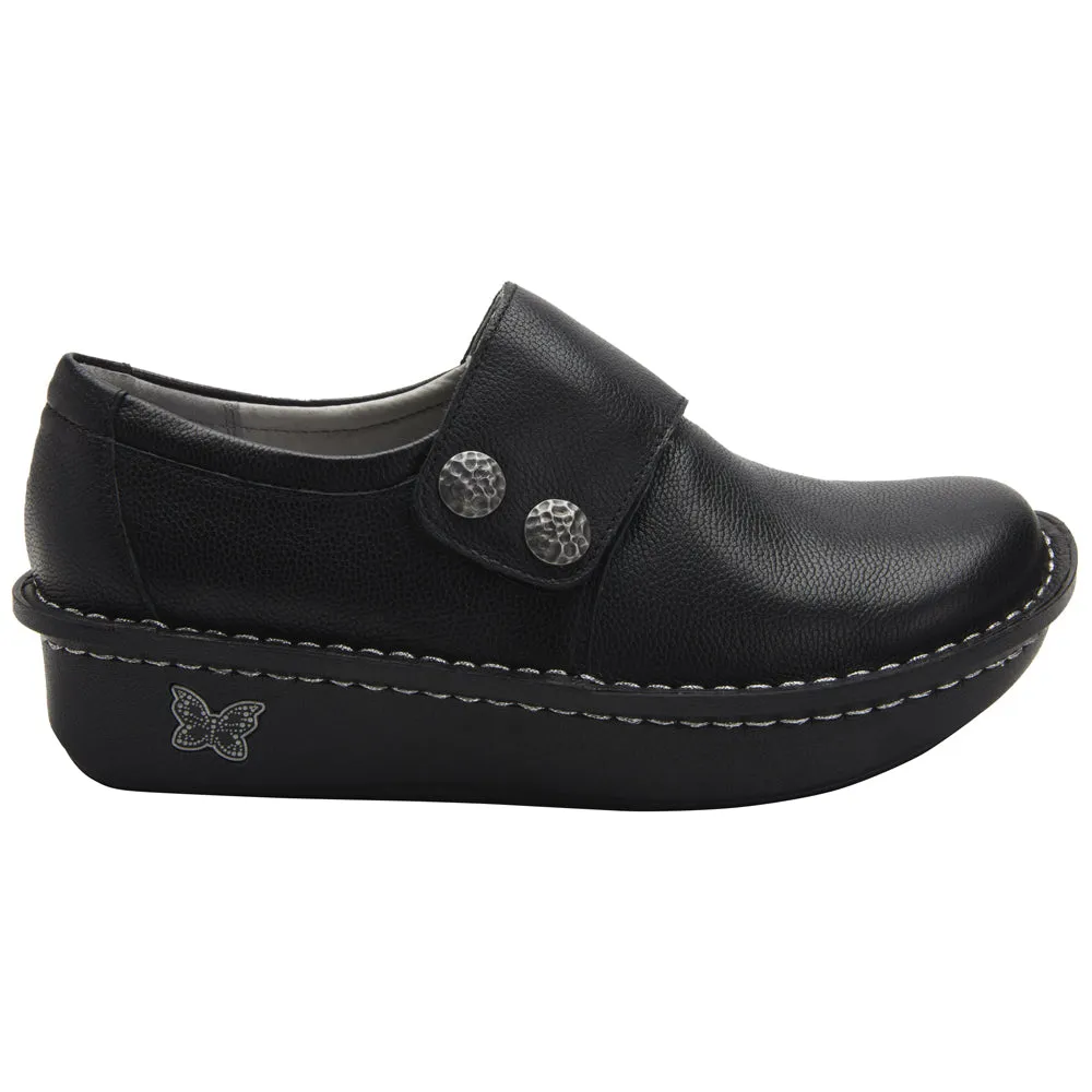 Alegria Deliah 161 Upgrade Slip-On Black Leather (Women's)