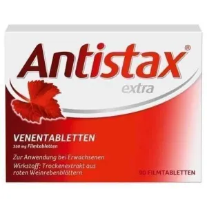 ANTISTAX extra vein tablets 90 pc Relieves tired, heavy legs