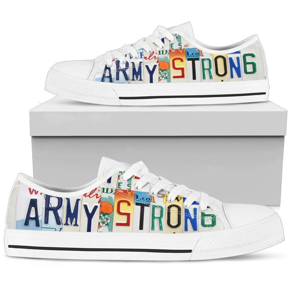 Army Strong Low Top Shoes - Women