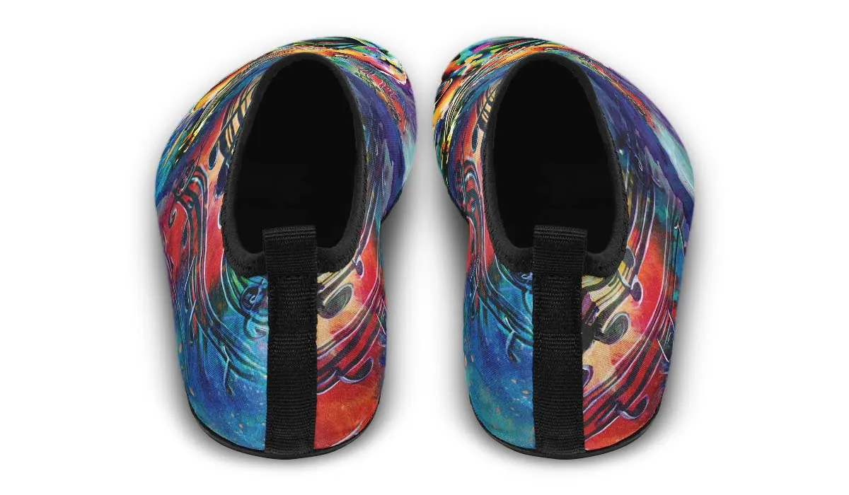 Artistic Violin Aqua Barefoot Shoes