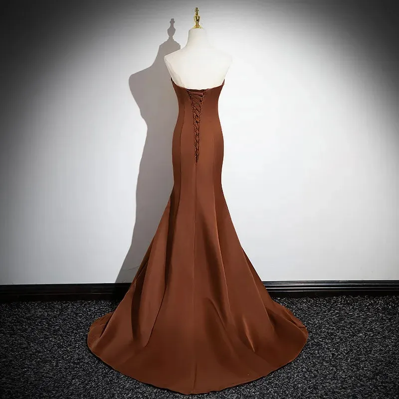 Ava's Detachable Tail Custom Made Formal Gown Evening Dress