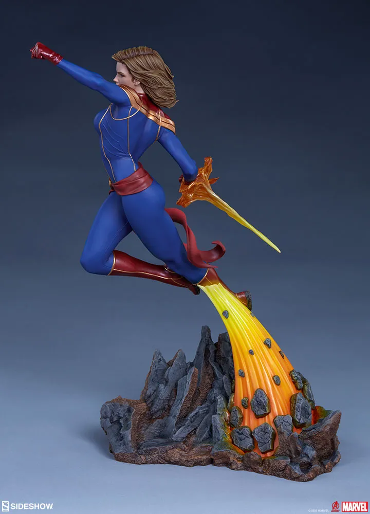 Avengers Assemble Captain Marvel Statue