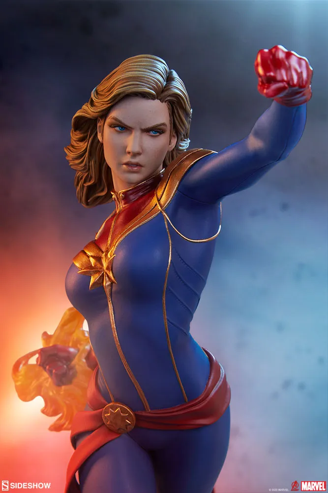 Avengers Assemble Captain Marvel Statue