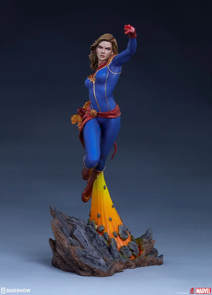 Avengers Assemble Captain Marvel Statue