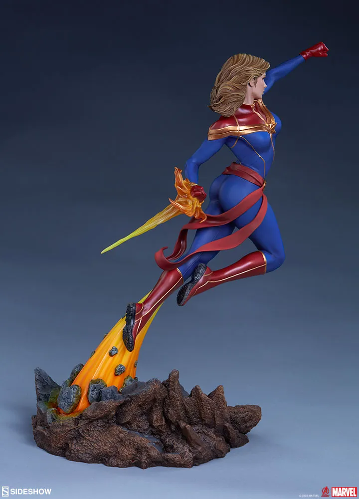 Avengers Assemble Captain Marvel Statue