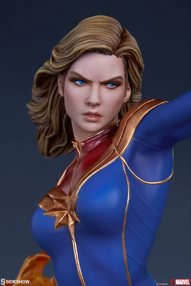 Avengers Assemble Captain Marvel Statue