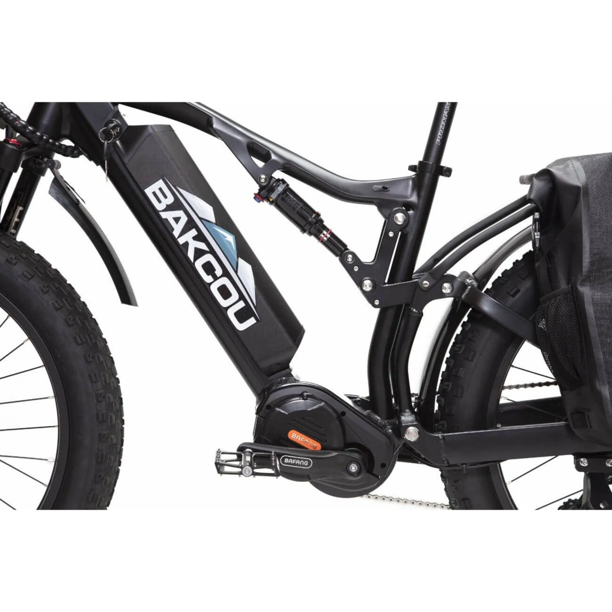 Bakcou Storm Fat Tire Full-Suspension Hunting Electric Bike