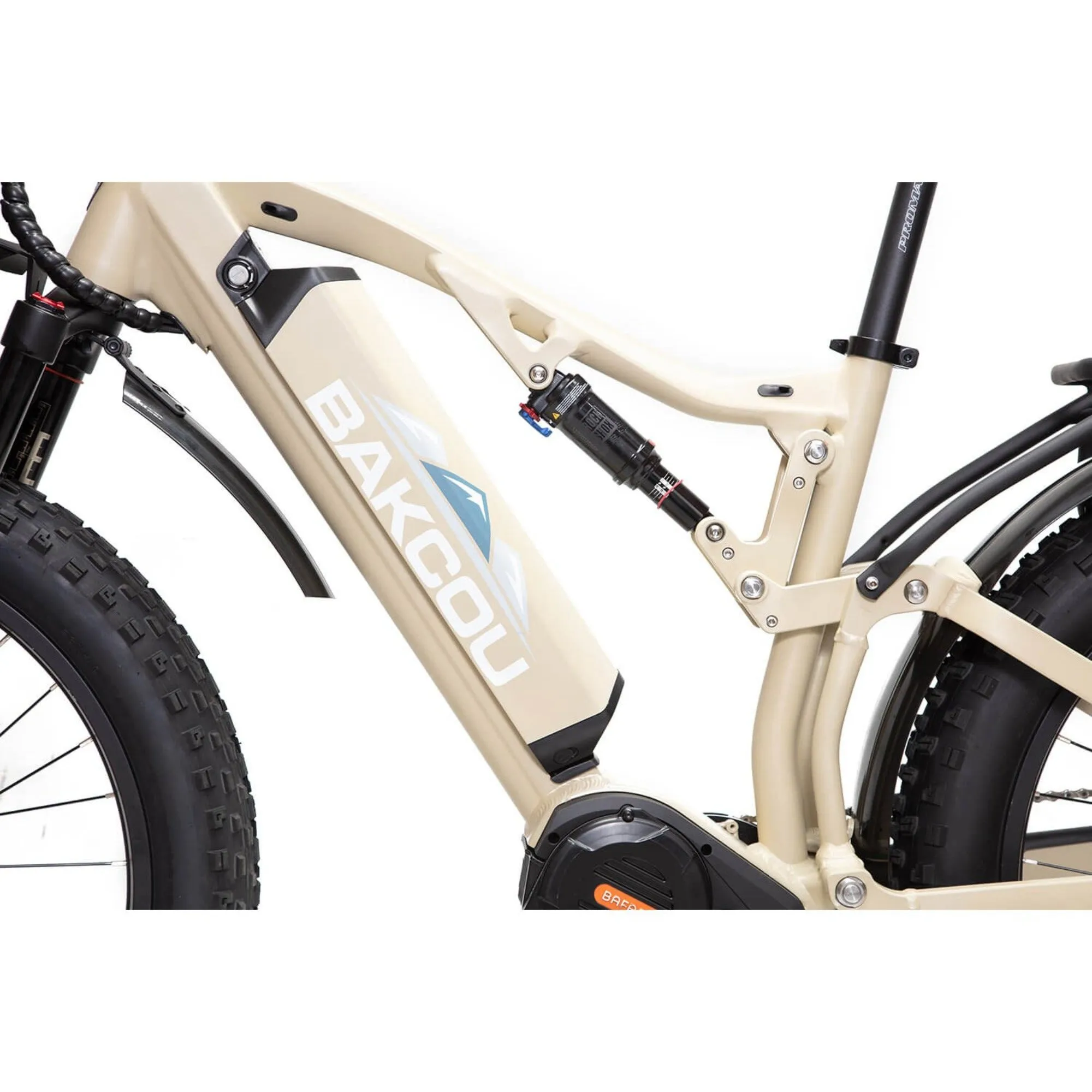 Bakcou Storm Fat Tire Full-Suspension Hunting Electric Bike