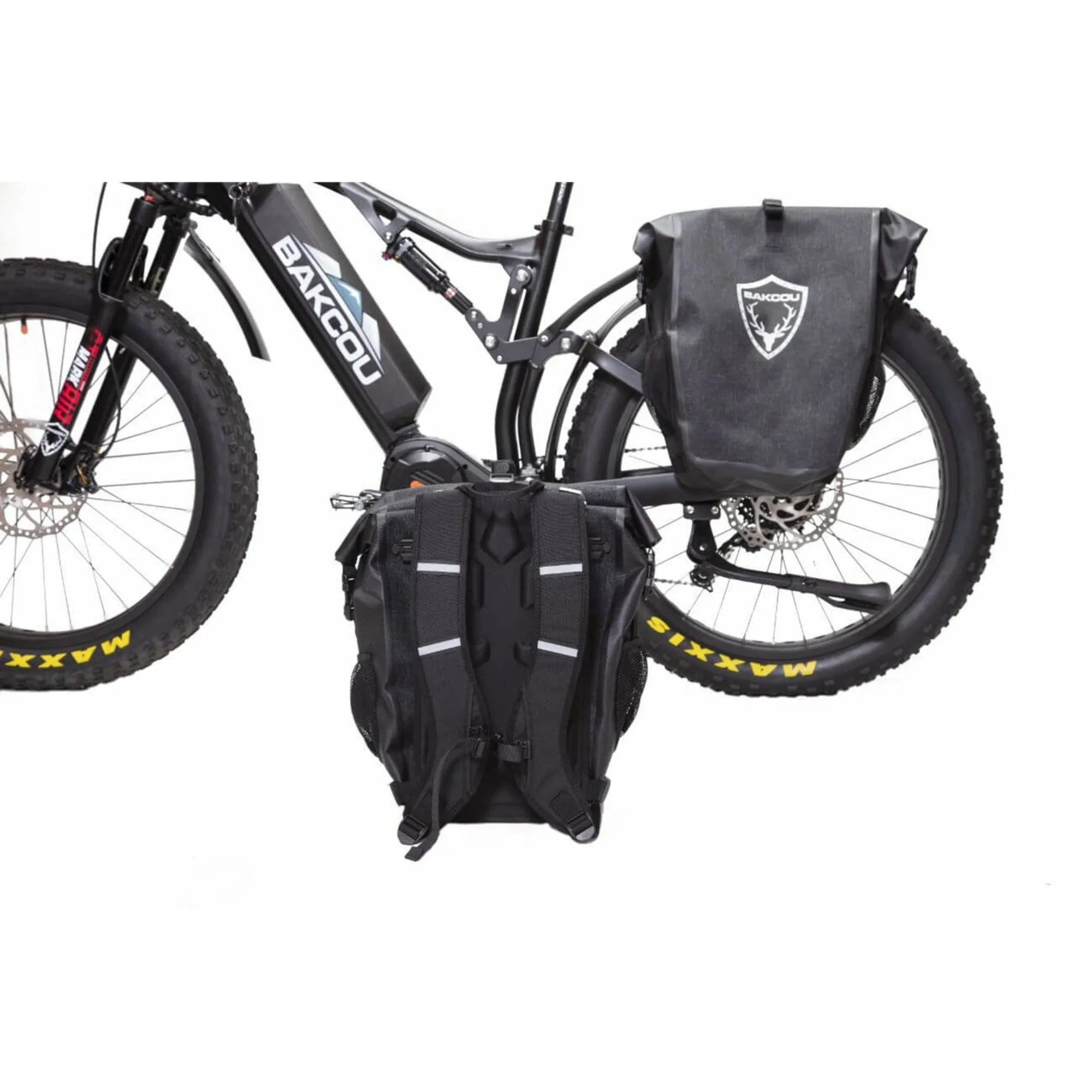 Bakcou Storm Fat Tire Full-Suspension Hunting Electric Bike