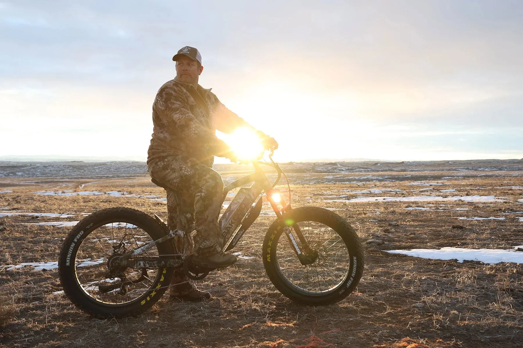 Bakcou Storm Fat Tire Full-Suspension Hunting Electric Bike