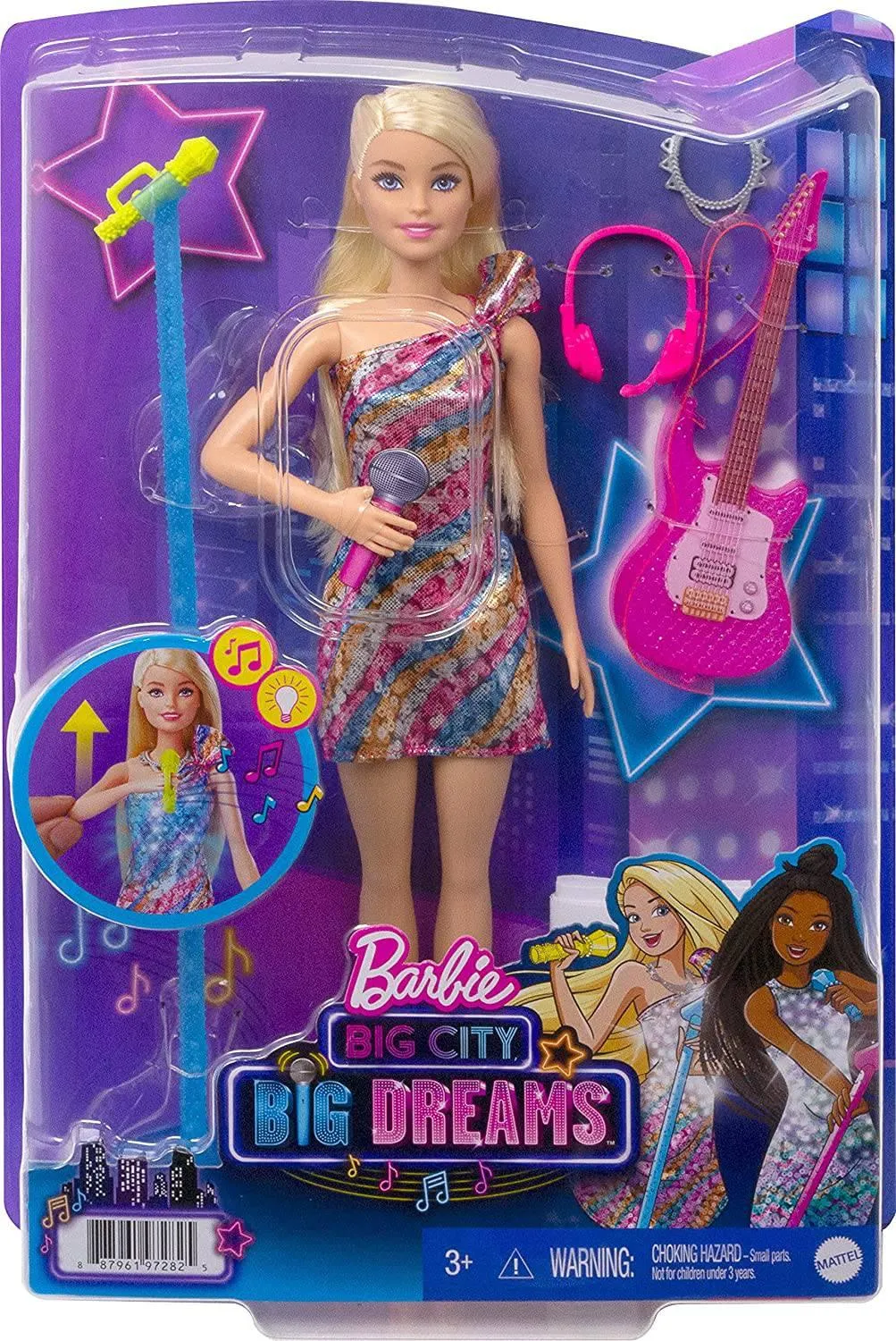 Barbie Music Malibu Feature Doll-English Speaking GYJ21