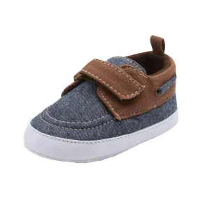 BARE HUGS Baby Boys Soft Infant Boat Shoe Style Loafer (See More Colors and Sizes)