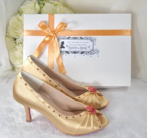 Belle -  Princess Inspired Costume Shoes UK7/US9.5