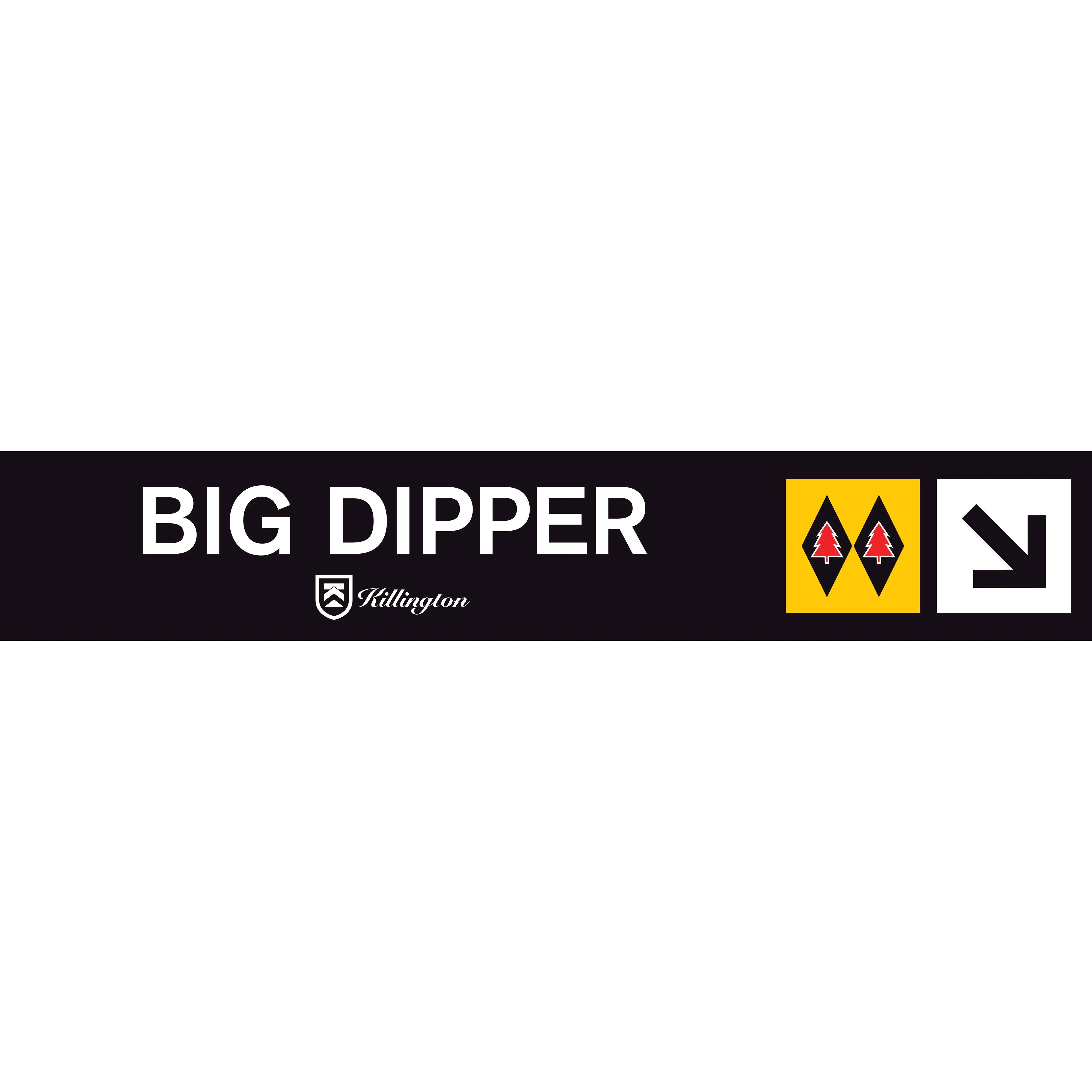 Big Dipper Trail Sign