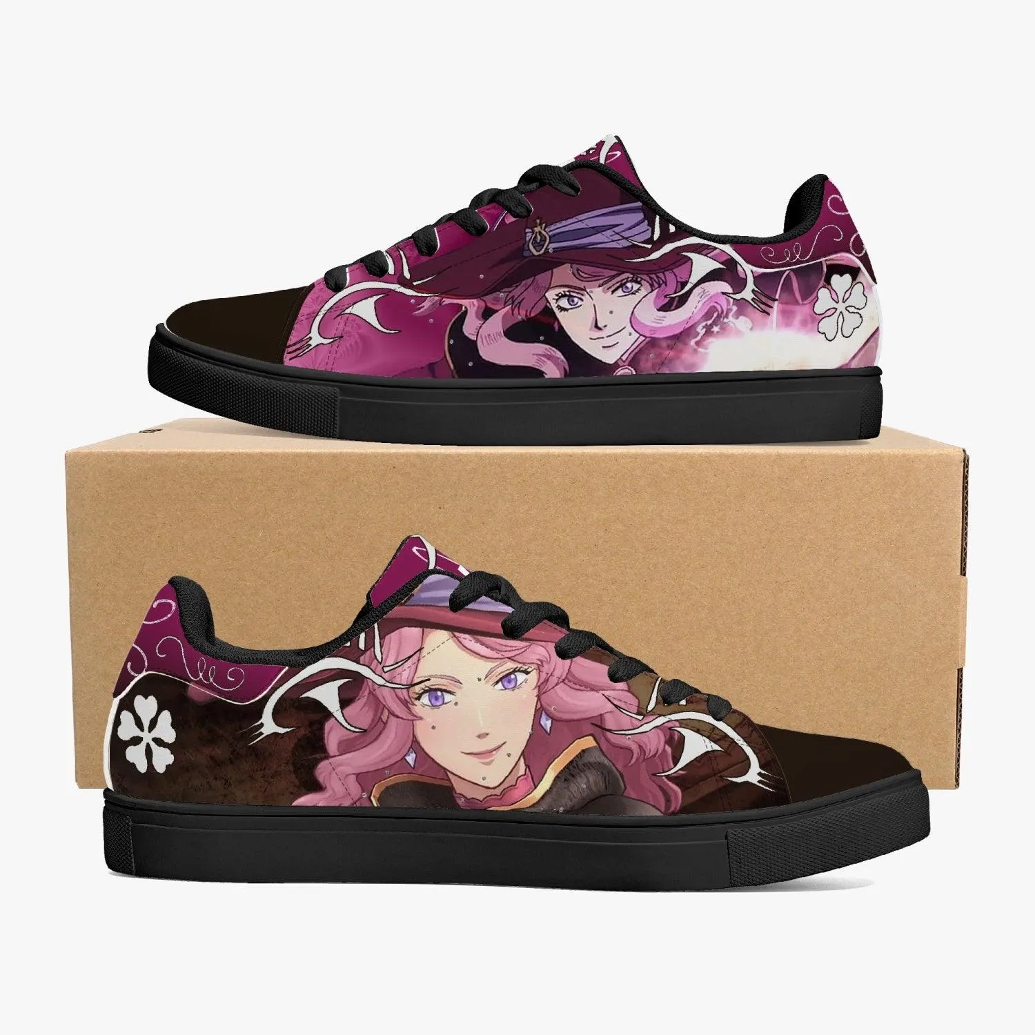 Black Clover Vanessa Enoteca Skate Anime Shoes