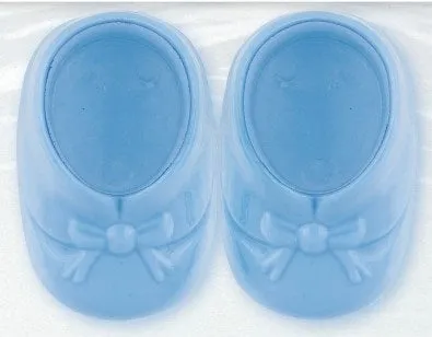 Blue Baby Boots 7.5cm 2pk