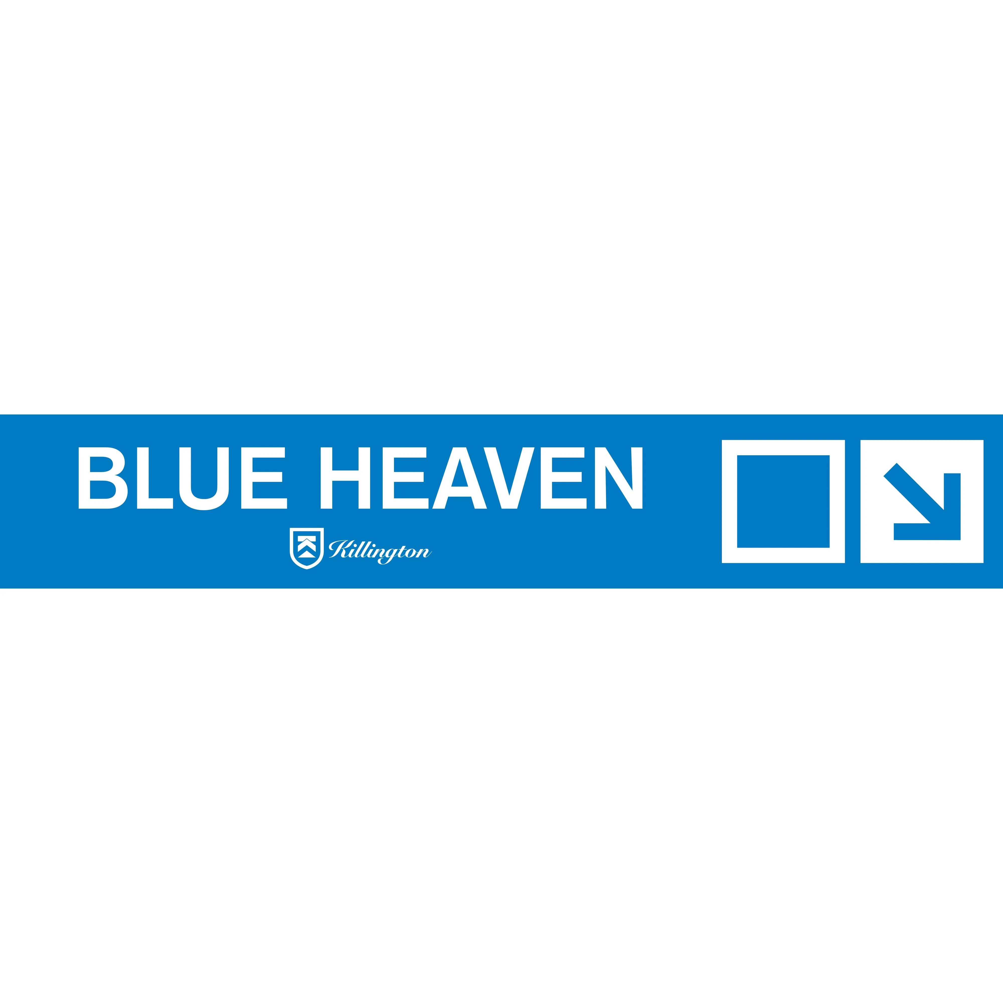 Blue Heaven Trail Sign