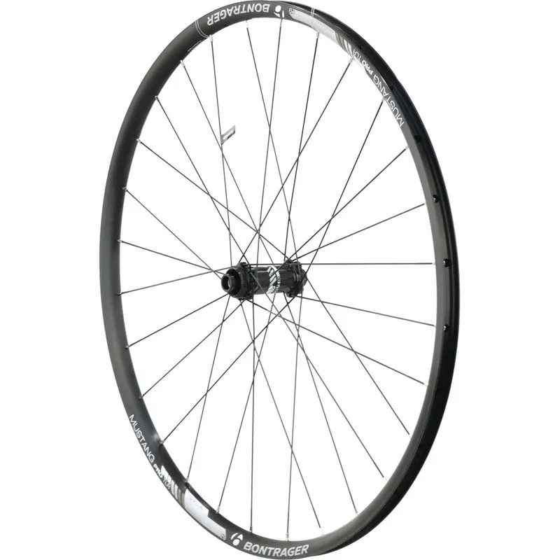 Bontrager Mustang Pro TLR Boost 29" Front Wheel, Centerlock disc, Thru Axle