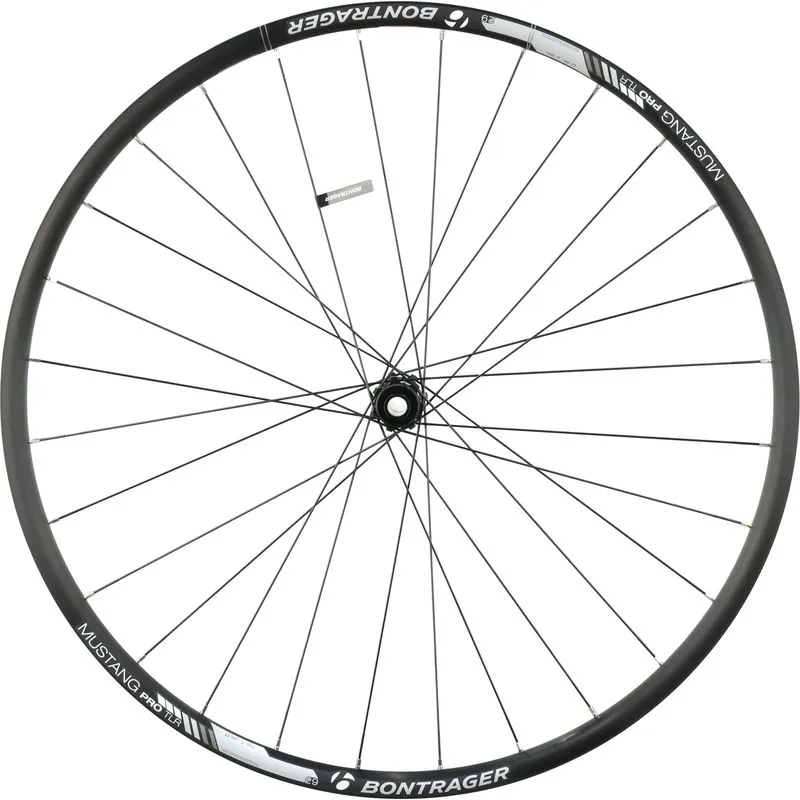 Bontrager Mustang Pro TLR Boost 29" Front Wheel, Centerlock disc, Thru Axle