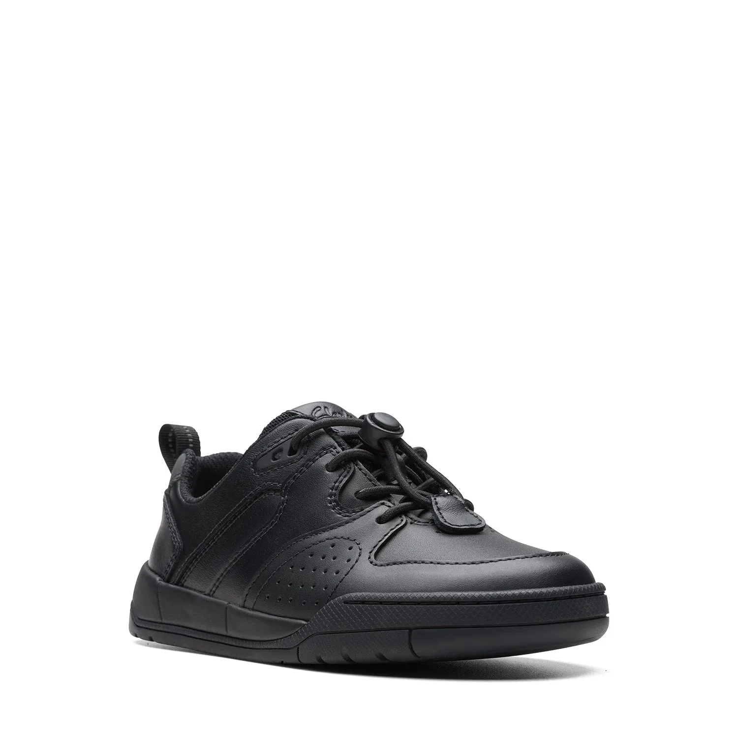 Boys - Kick Step Kid Black Leather