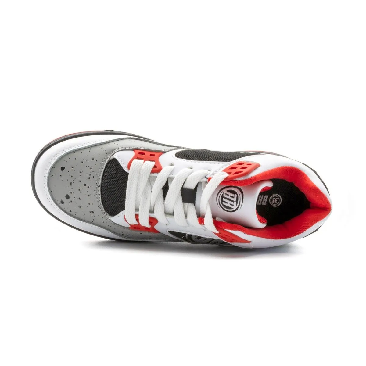 Breezy Rollers Jump - White / Grey / Red